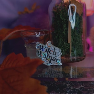Broche & Porte clés Witchy Woman