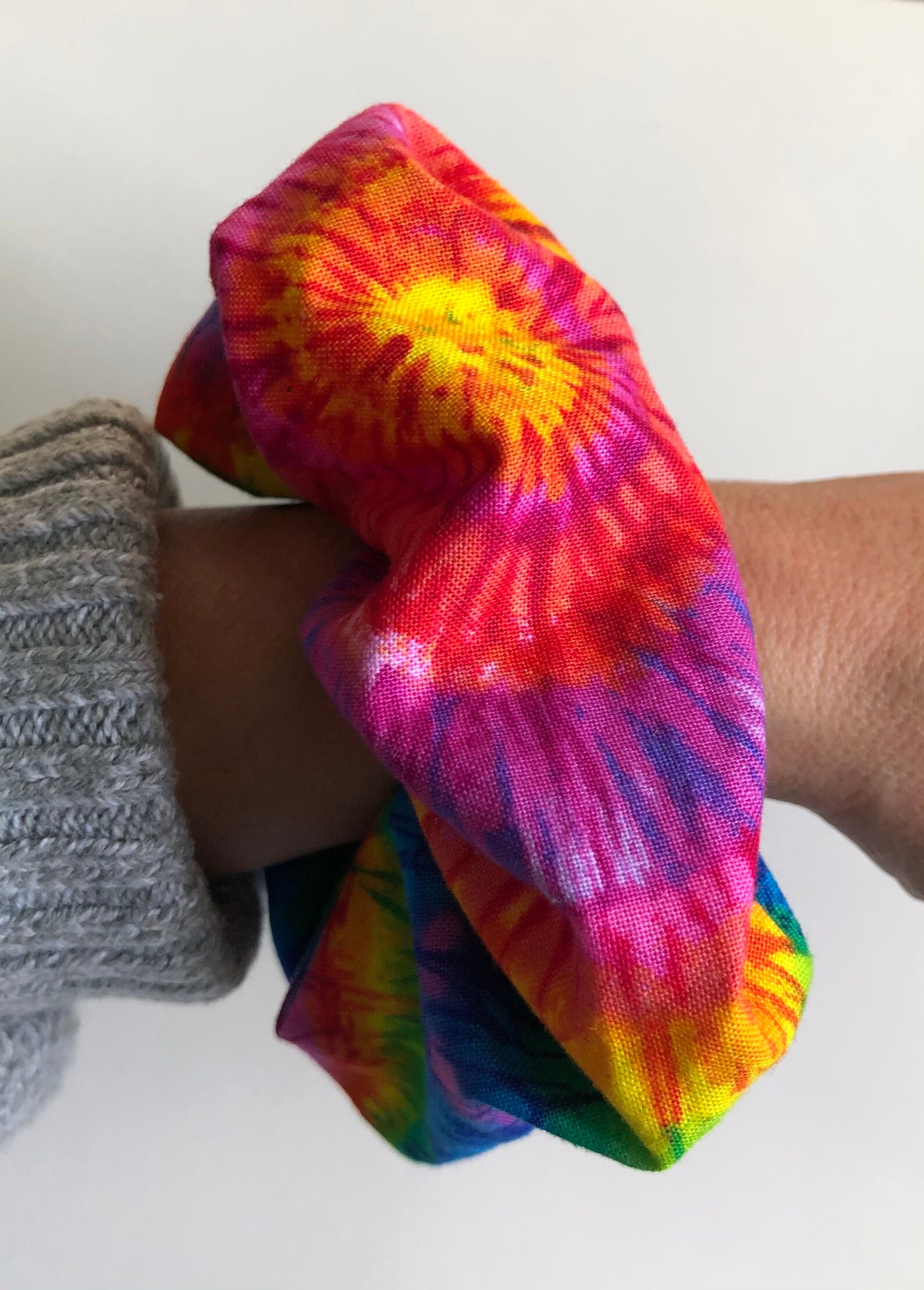 Tie Dye Jumbo Scrunchie | Etsy