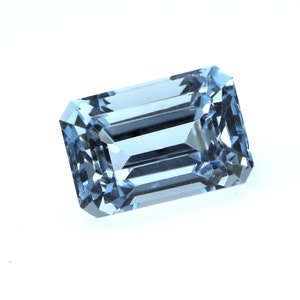 1.9 Ct Emerald Cut Aquamarine | AAA Natural Aquamarine for Jewelry | East West Ring Gemstone | Eye Clean | Horizontal Ring | East West Ring
