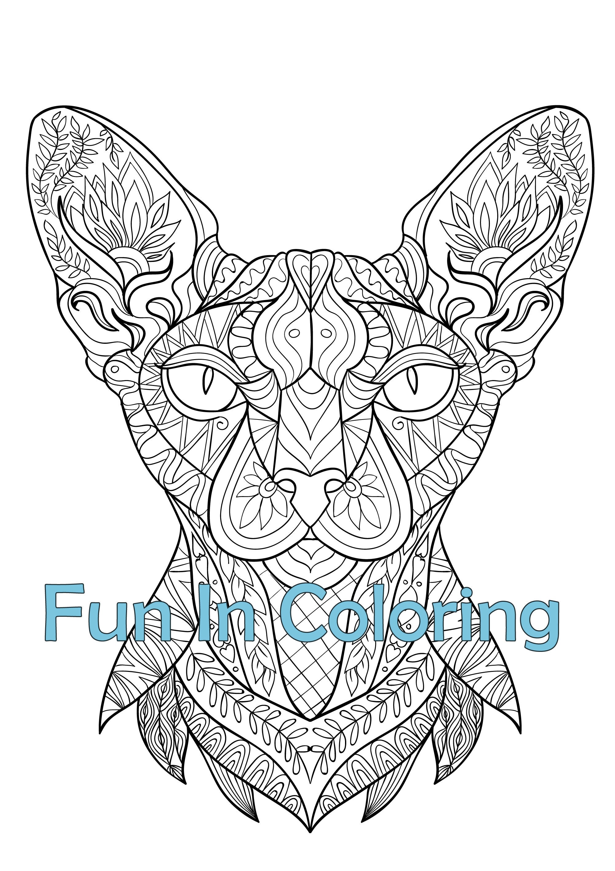 10 Unique Animal Zentangle Coloring Pages for Adults: Unwind with Intricate Designs