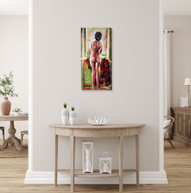 naked-girl-painting-original-art-naked-woman-wall-art-female-etsy