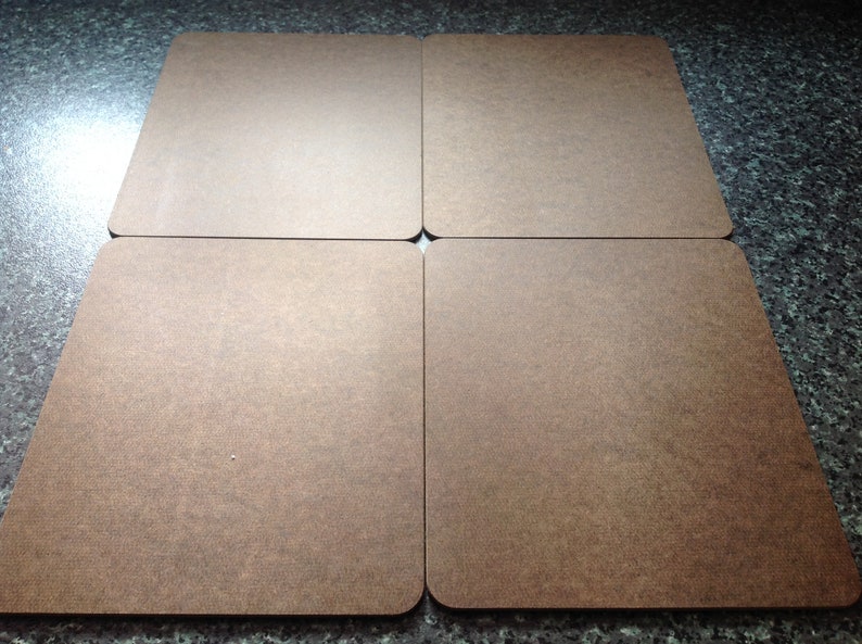 Woodland Stag Hardboard Placemat and Coaster Set Stag Table Etsy UK