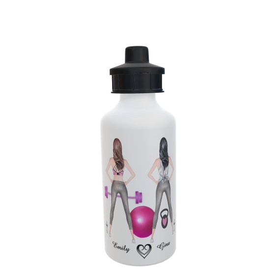 Botella de agua Gym Best Friends, regalo para un amigo, botella de agua  Work Out Buddy, botella de agua personalizada para amigos, botella  deportiva, botella de gimnasio personalizada -  México