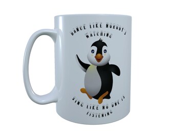 3dRose Gartenflagge „Crazy Penguin Lady“ – 30,5 X 45,7 Cm, Polyester