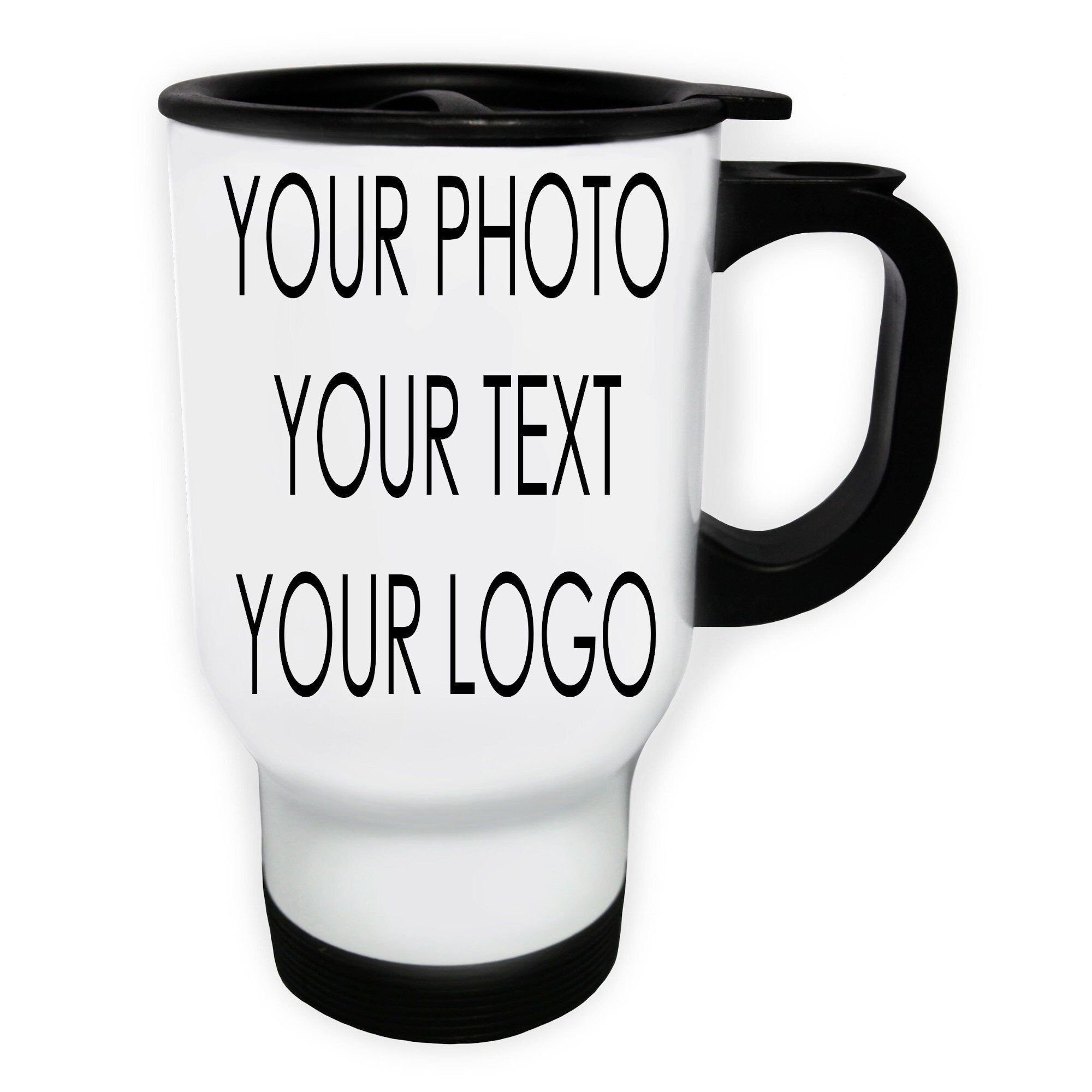 Personalised Your Own Travel Mug Photo Travel Mug Print Your Etsy UK