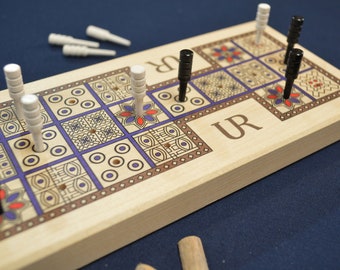 Royal Game of Ur Deluxe - A color reproduction of the original 5,000-year-old Sumerian board game.