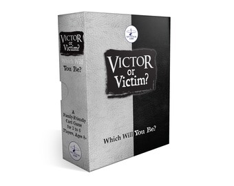 Victor or Victim? — A family card game for 3 to 6 players.