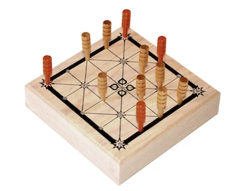 Bagh Chal - a classic 2-player strategy game from Nepal