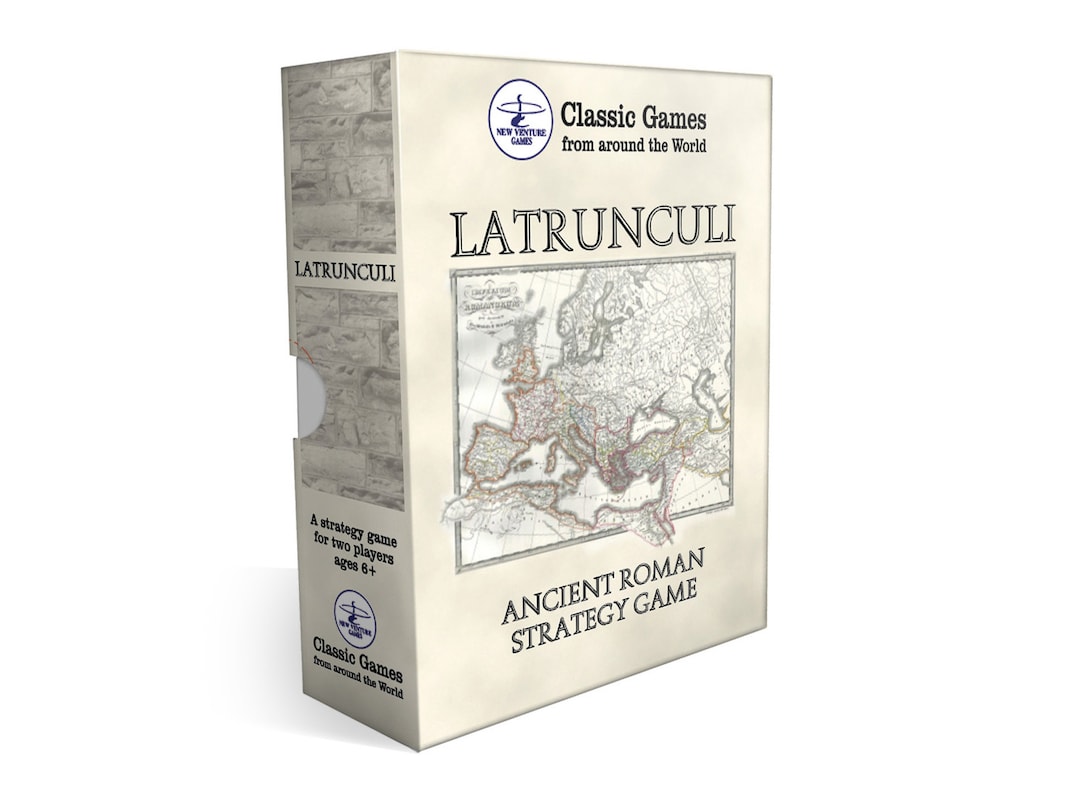 Latrunculi an Ancient Roman Strategy Game for 2 Players. Etsy