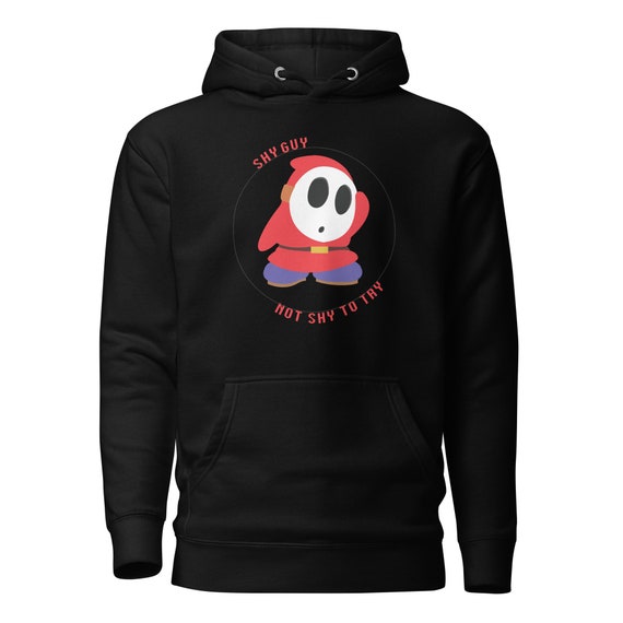 Shy guy hoodie clearance