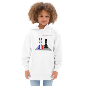 Chess French Defense Kids hoodie