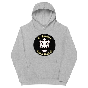Dry Bowser&#39;s &quot;Seal of Mischief&quot; Kids hoodie