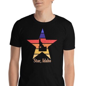 Star Idaho Shirt, Idaho Map, Idaho T Shirt Women, Idaho T Shirt Men, Idaho Tee