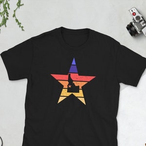 Star Idaho Shirt, Idaho Map, Idaho T Shirt Women, Idaho T Shirt Men, Idaho TeeT-Shirt