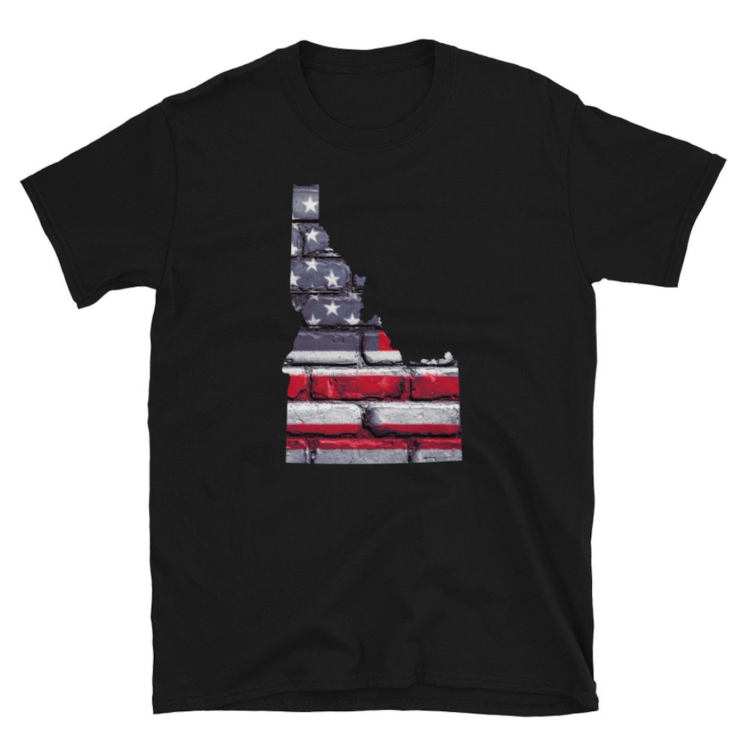 Idaho State Flag NLA T-Shirt - Midnight Navy main image 1