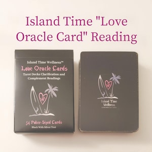 Lectura de Tarot del Amor / Oráculo de 3 Cartas / Island Time Wellness