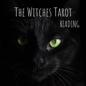 Witches Tarot Reading, Witchy Tarot, Wiccan Reading, 5 Card Spread, Tarot Reading, Quick Reading
