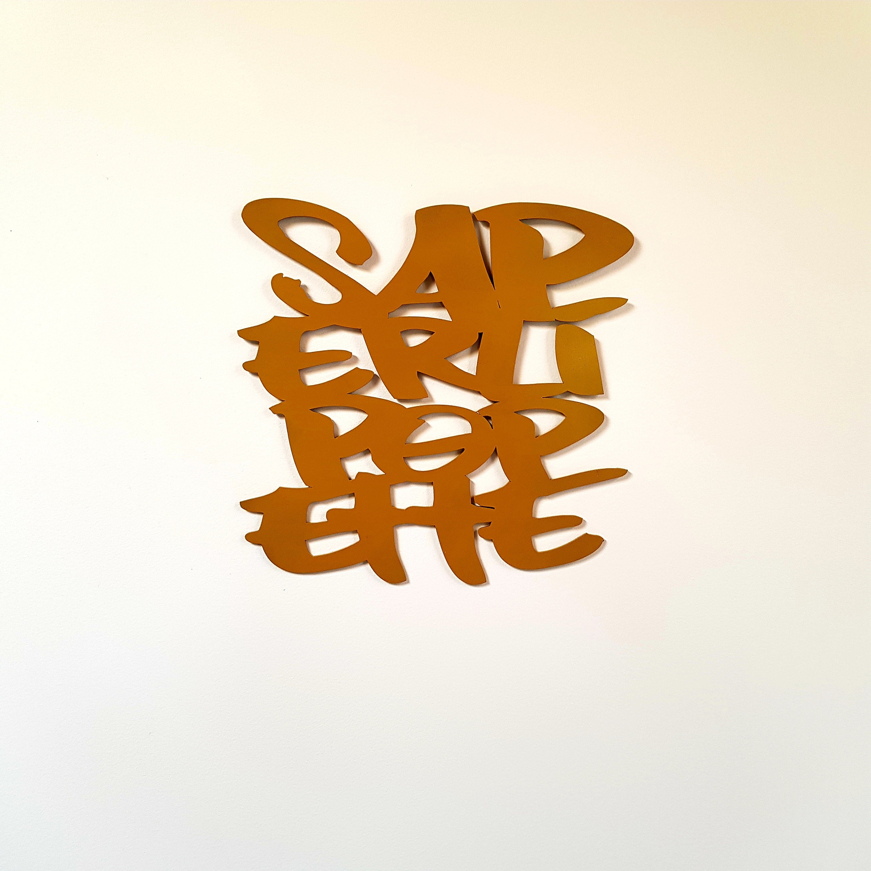 Décoration Murale en Métal Saperlipopette