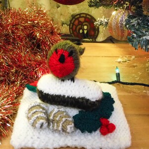 Christmas Robin Centrepiece