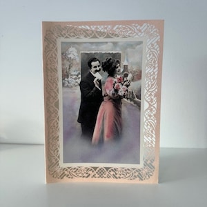 Vintage 1990 VICTORIAN Style WEDDING Thank you  CARDS and Enveloppes  (33 cards)