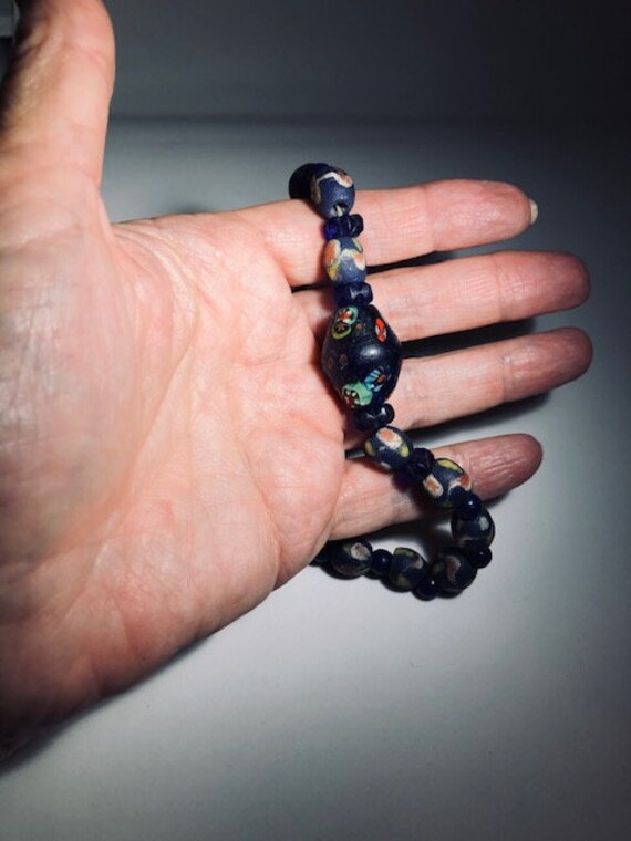 Antique Rare AFRICAN Trade Beads MILLEFIORI Venet… - image 5