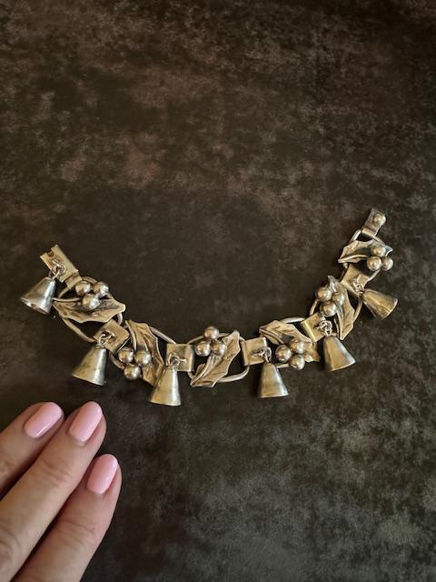 Vintage Gucci 925 Sterling Silver Horsebit Link Bracelet