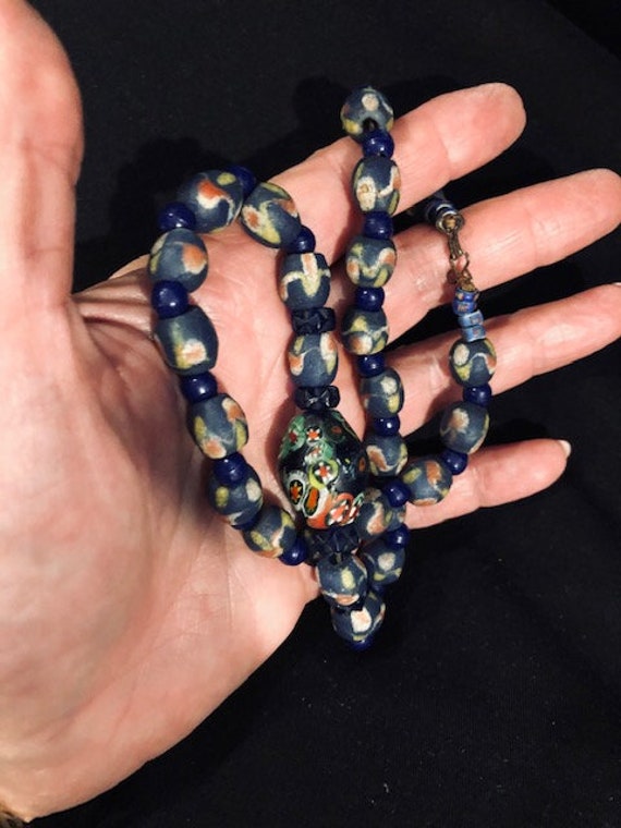 Antique Rare AFRICAN Trade Beads MILLEFIORI Venet… - image 1