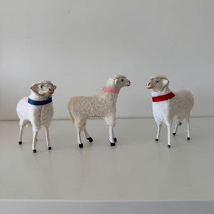 Antique putz sheep - Etsy 日本