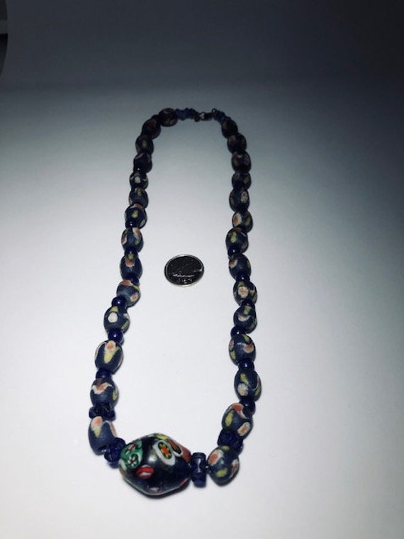 Antique Rare AFRICAN Trade Beads MILLEFIORI Venet… - image 4