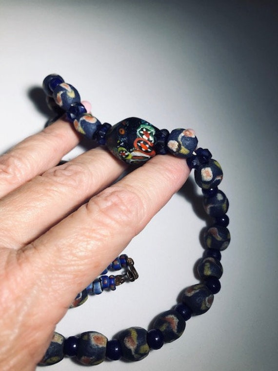 Antique Rare AFRICAN Trade Beads MILLEFIORI Venet… - image 2