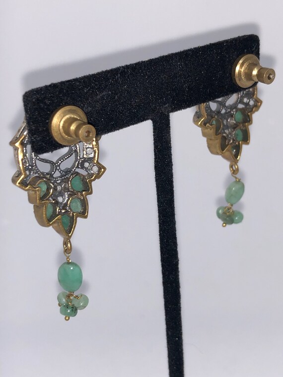 Boho vintage earrings (circa 1970-1980) - image 4