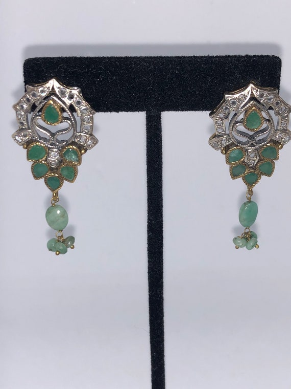 Boho vintage earrings (circa 1970-1980) - image 1