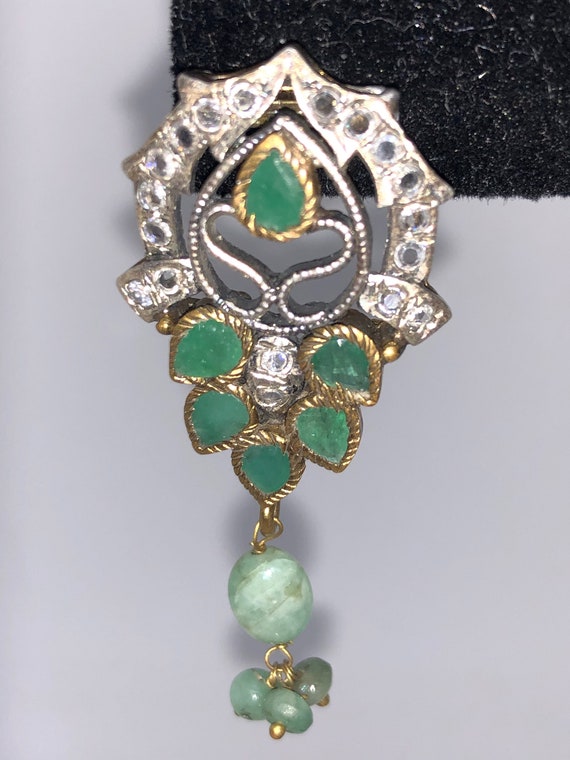 Boho vintage earrings (circa 1970-1980) - image 2