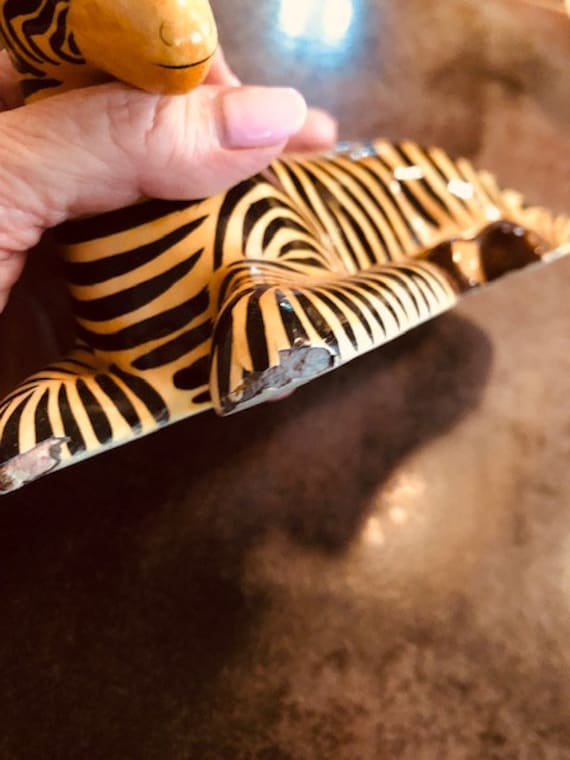 SERMEL Papier Maché ZEBRA, Tonala Mexico (circa 1963) - Etsy
