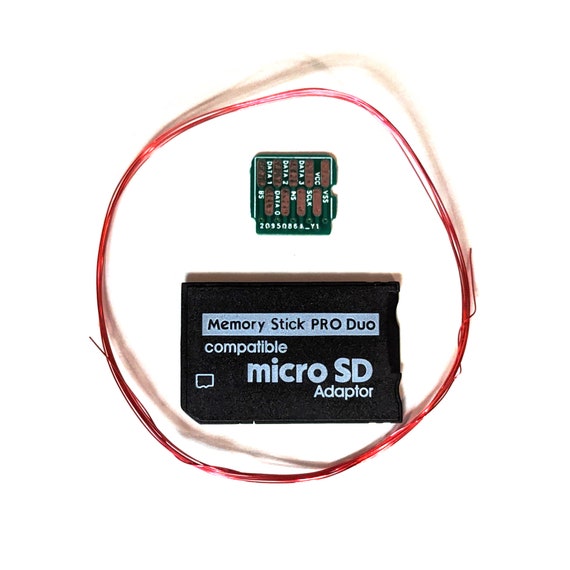 PSPgo microSD Memory Card Adapter Kit Etsy