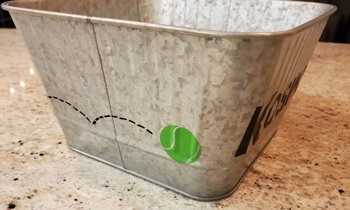 Personalized Dog Toy Bin Metal Dog Toy Bin Etsy