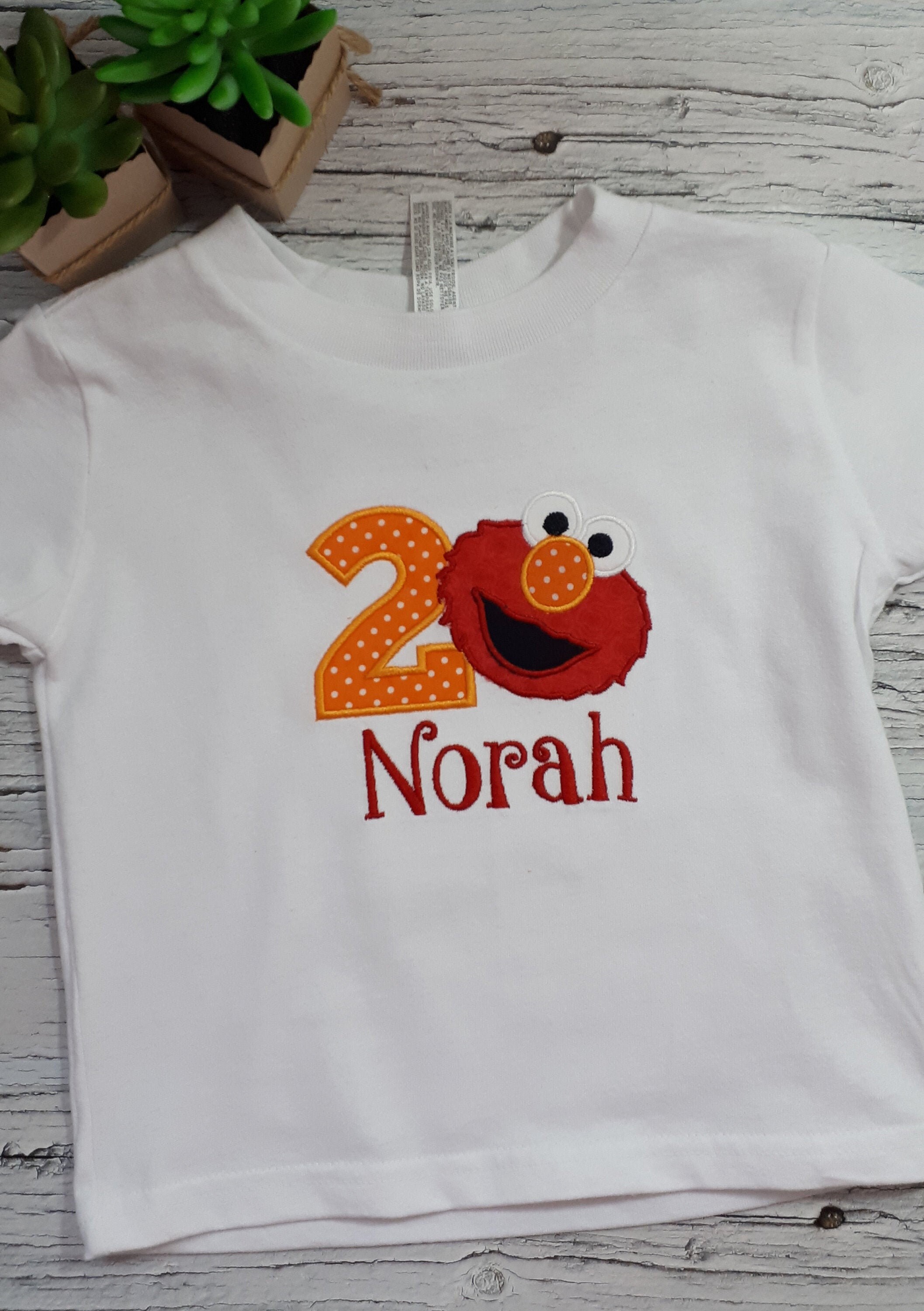 Elmo Birthday Shirt Sesame Street 