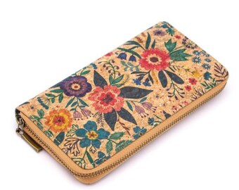 Vegan Wallet Women Small Cork Wallet Women Vegan Womens Wallet Small Purse Mothers Day Gift Patterned Coin Purse Gift for Her