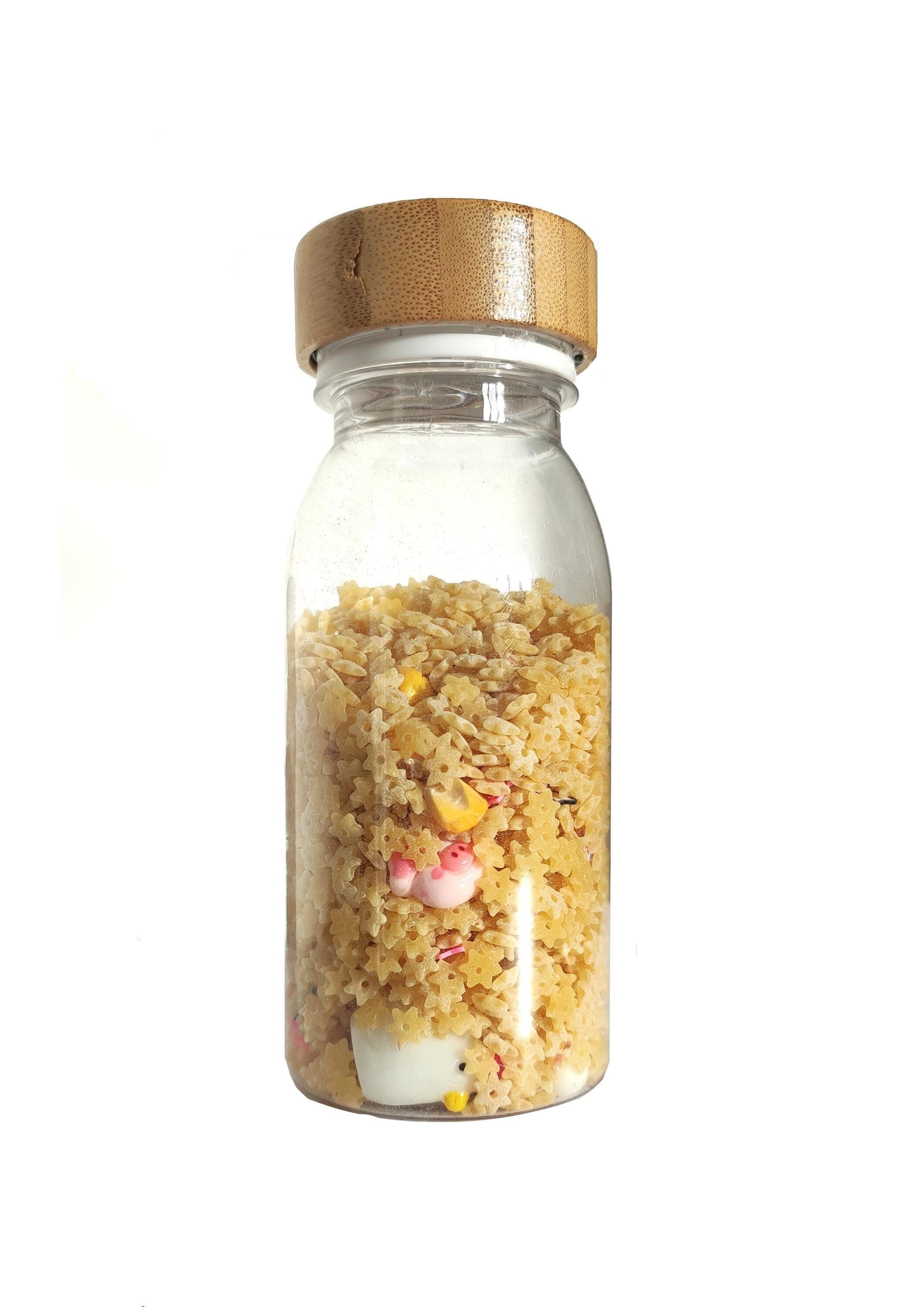 Botella Sensorial Granja ECO, Juguete Montessori, Regalo para bebé, Regalo para recién nacido, Juguete de Motricidad, Cumpleaños, Navidad
