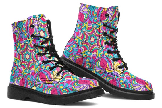 colorful boots