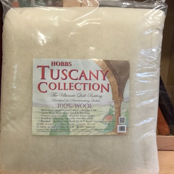 Wool Batting--Hobbs Tuscany Collection
