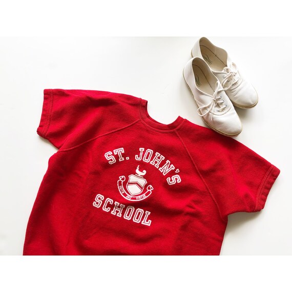 60s 70s Champion short sleeve raglan sweatshirt pr