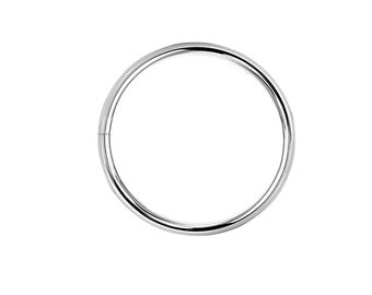 Piercing Ring 925 Sterling Silber dünn Hoop Ohrpiercing Lippenpiercing Nasenpiercing