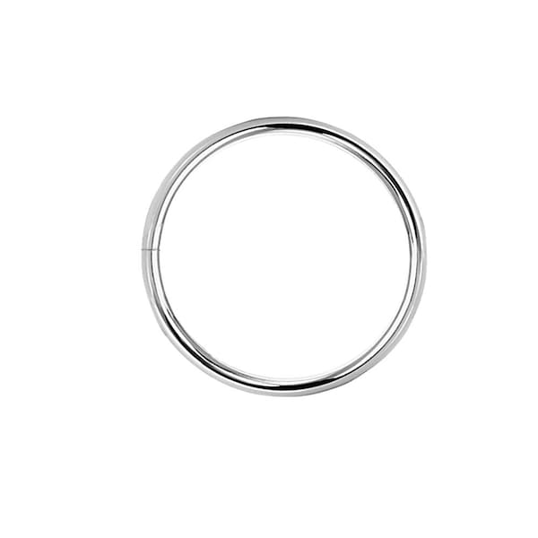 Piercing Ring 925 Sterling Silber dünn Hoop Ohrpiercing Lippenpiercing Nasenpiercing