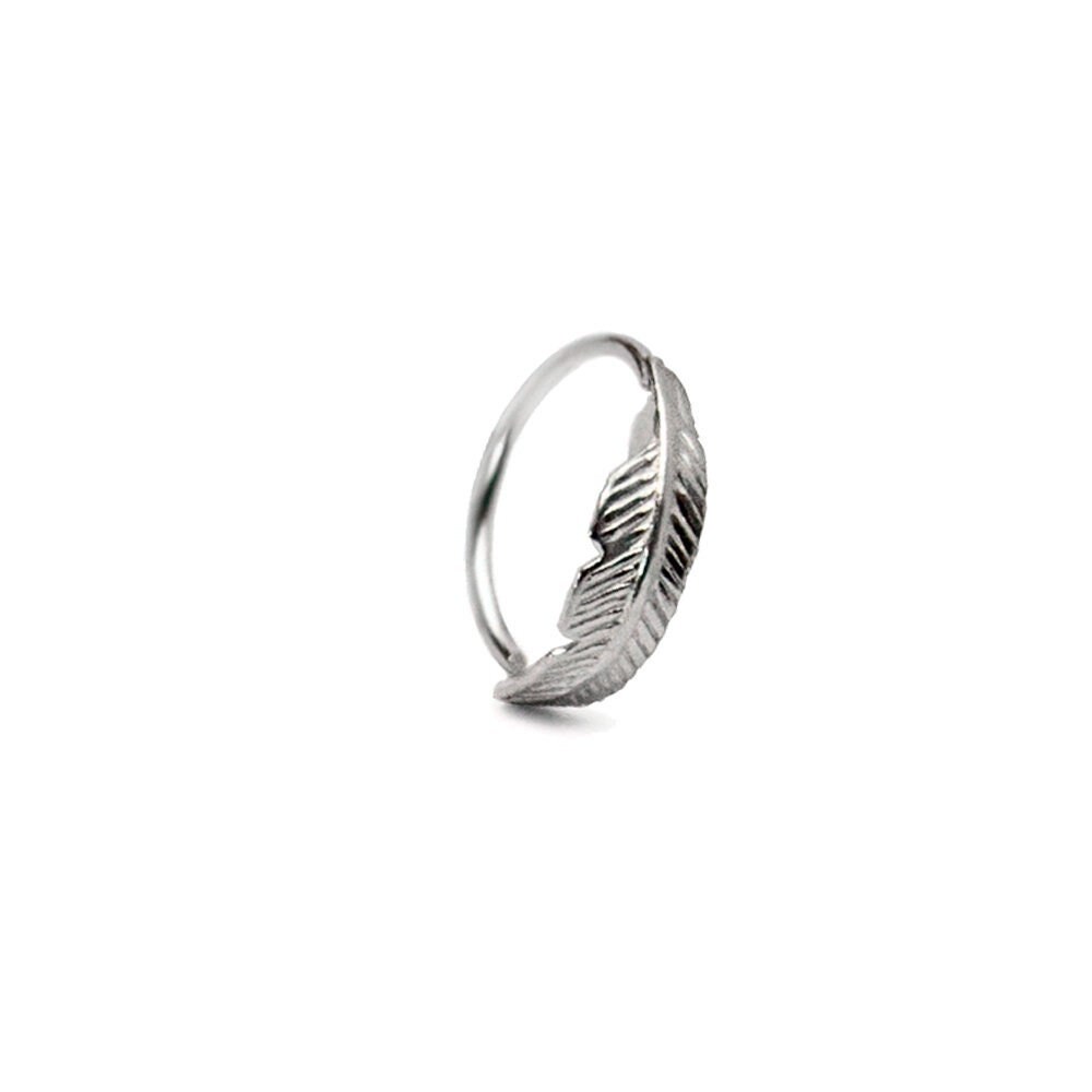 KINGWHYTE Feder Daumenring – 925 Sterling Silber Mit Cubic Zirkonia, Einstellbarer Engelsflügel-Ring, Elegantes Geschenk Für Damen