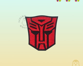 Transformers Decepticon Autobot Iron-on Embroidered Hard Rock Band Patch #295 Transformers Decepticon Autobot Iron-on Embroidered Hard Rock Band Patch #295