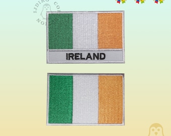 Ireland National Flag Embroidered Iron On Patch Sew On Badge Applique