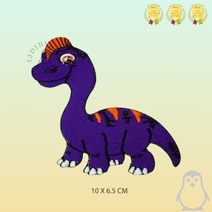 Cute Baby Dinosaur Animal Cute Patch Logo Patch Embroidered Iron On Patch Sew On Badge Applique