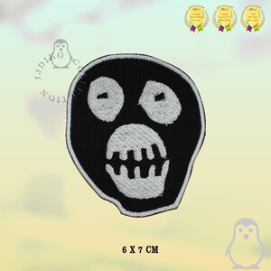 Boosh Face Movie Patch Embroidered Iron On Patch Sew On Badge Applique