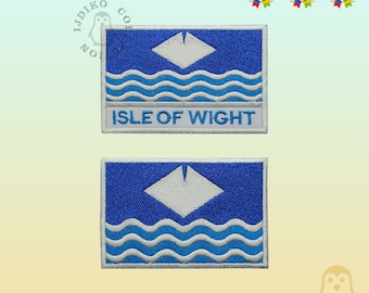 Isle Of Wight County Flag Patch Iron On Patch Sew On Badge - Foto 6